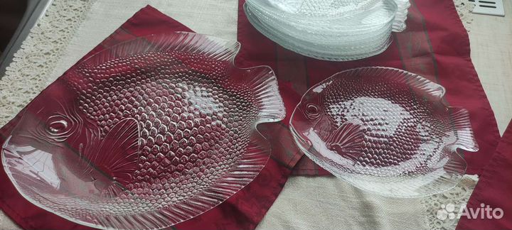 Набор посуды для рыбной продукции