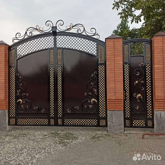 Ворота под ключ