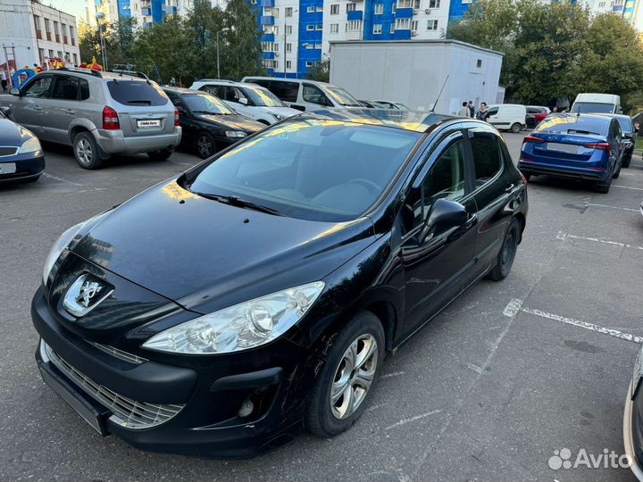 Peugeot 308 1.6 AT, 2008, 155 000 км