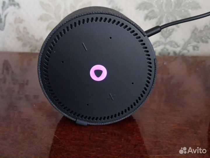 Яндекс станция мини с часами новая