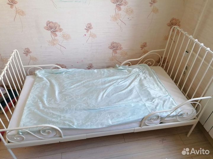 Кровать икея миннен