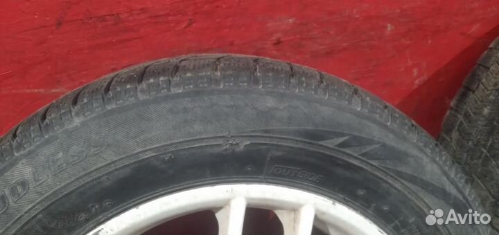 Ваз литые диски R14 2шт bridgestone blizzak