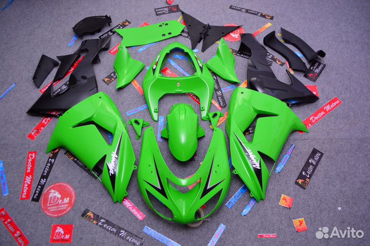 Kawasaki zx10r 06 07 2006 2007 пластик