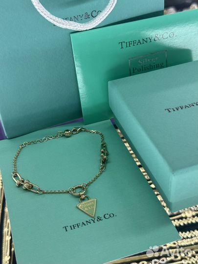 Золотой браслет Tiffany 585 пробы