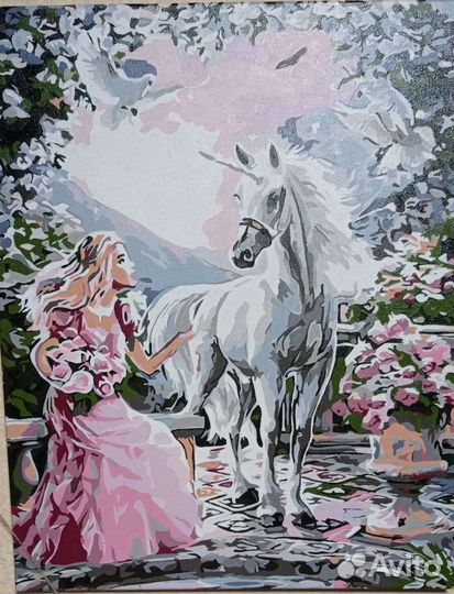 Картины по номерам, готовые