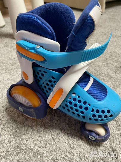 Роликовые коньки детские раздвижные 29-32