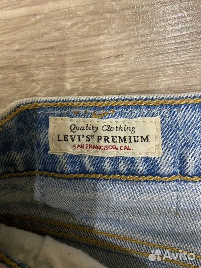 Джинсы женские levis ribcage straight размер 27