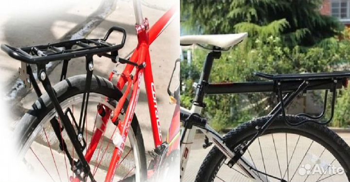 Новые алюминиевые велобагажники