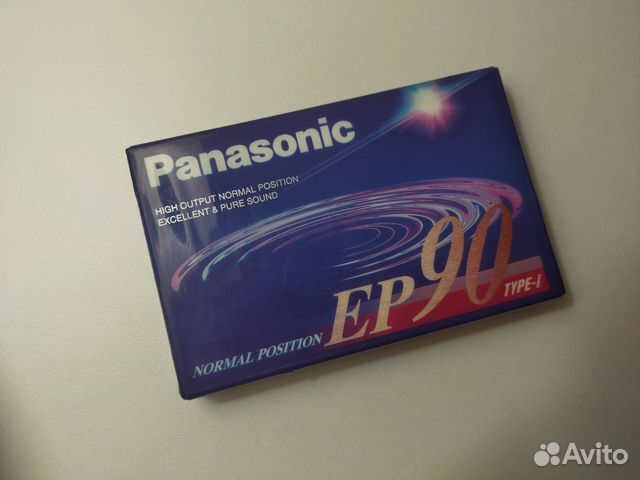 Аудиокассета Panasonic EP90