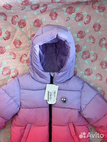 Куртка новая демисезон для девочки 116, 122