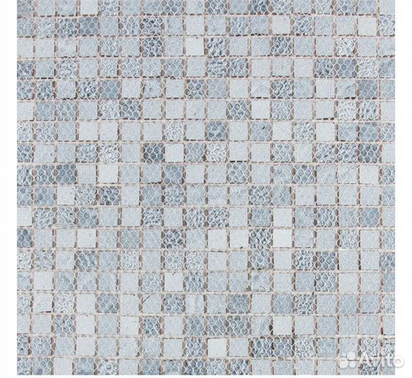 Мозаика стеклянная 30x30 см цвет розовое золото