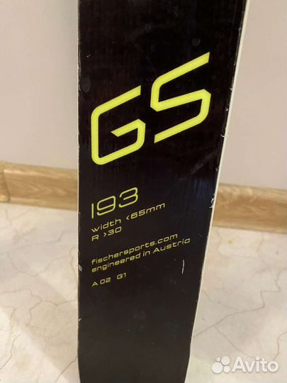 Горные лыжи fischer rc4 gs спортцех