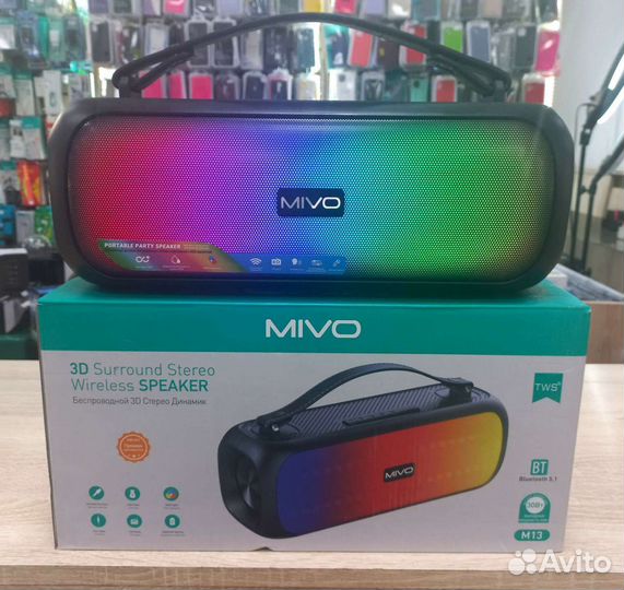 Беспроводная портативная акустическая колонка