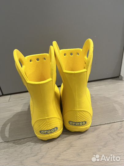 Резиновые сапоги crocs 22 размер