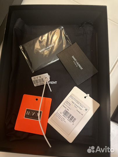 Клатч черный ysl