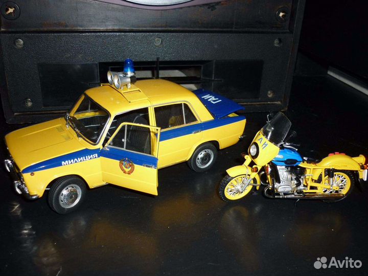 Модели мотоциклов 1:10, 1:18, 1:24