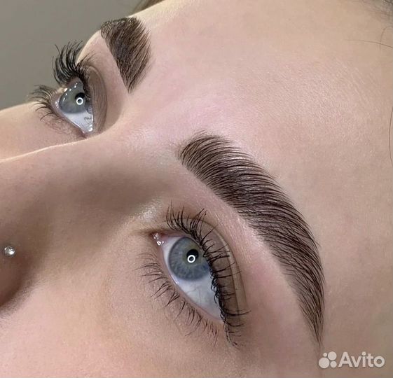 Ламинирование ресниц бровей