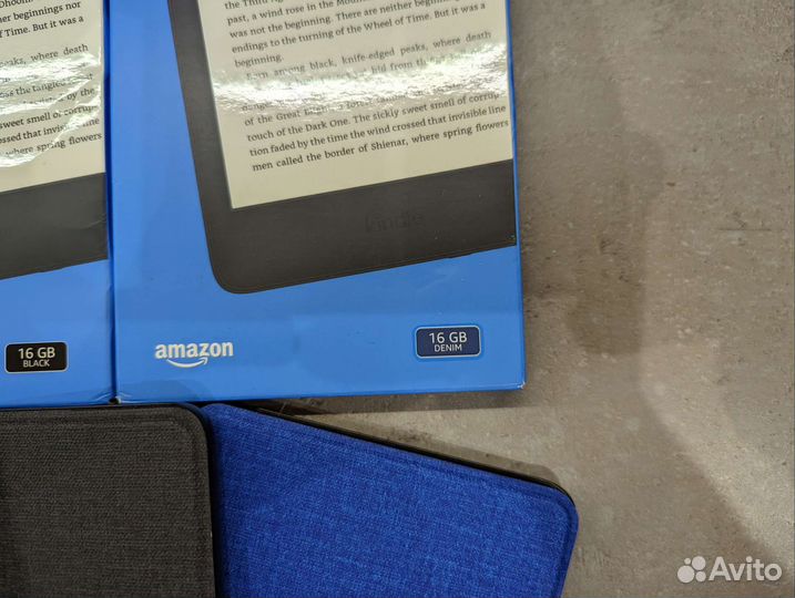 Amazon Kindle 2022 16 gb с чехлом