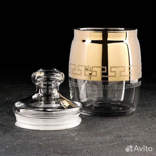 Банка для сыпучих продуктов «Нэро», 940 мл, цвет н