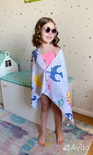 Полотенце банное детское