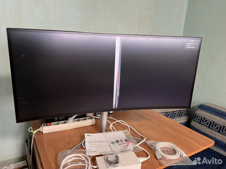 Монитор LG 34WK95C бит. матриц., адаптер ACC-latp1