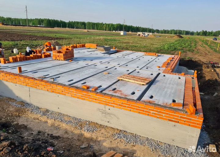 Строительство фундамента ремонт фундамента