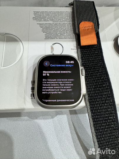 Часы apple watch ultra 49mm