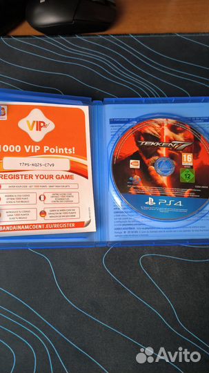 Диски на ps4 гта 5 (gta 5) и текин 7 (tekken 7)