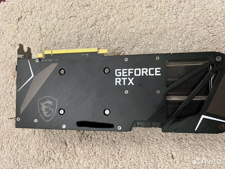 Видеокарта ventus 3x RTX geforce 3070Ti