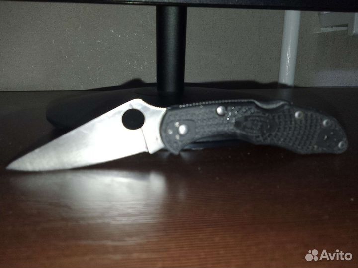 Spyderco Delica 4 Flat Ground Gray C11fpgy
