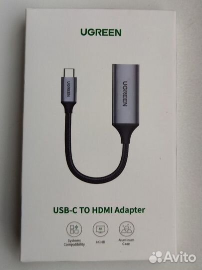 Новый хаб Ugreen Type C-hdmi