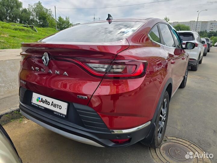 Renault Arkana 1.3 CVT, 2019, 106 000 км