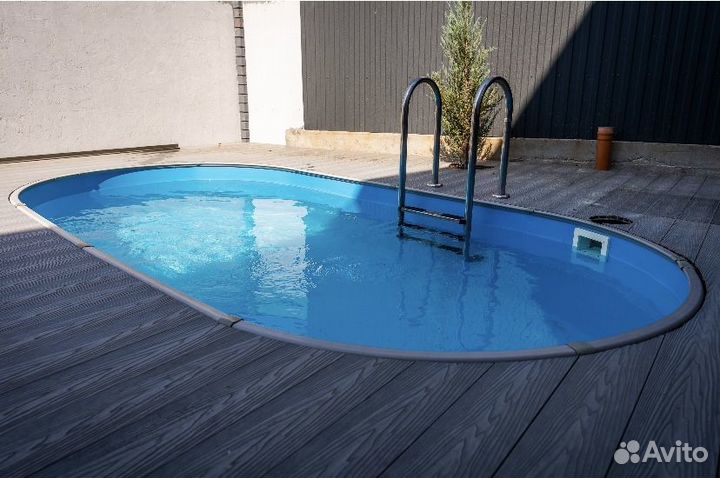 Морозостойкий каркасный бассейн напрямую с завода
