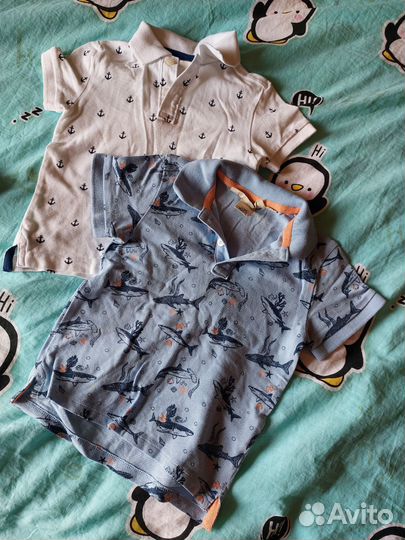 Футболки Поло hm 4 штуки