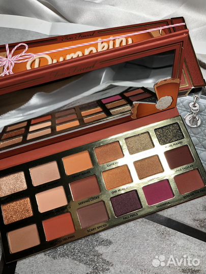 Too faced Pumpkin Spice Second Slice палетка теней