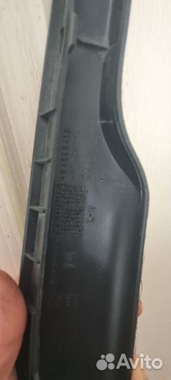 Спойлер переднего бампера опель мерива левый