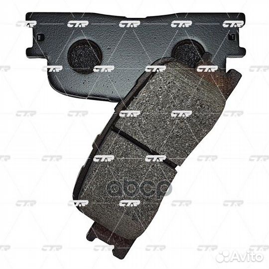 CKT-43 Колодки тормозные дисковые зад GK1057