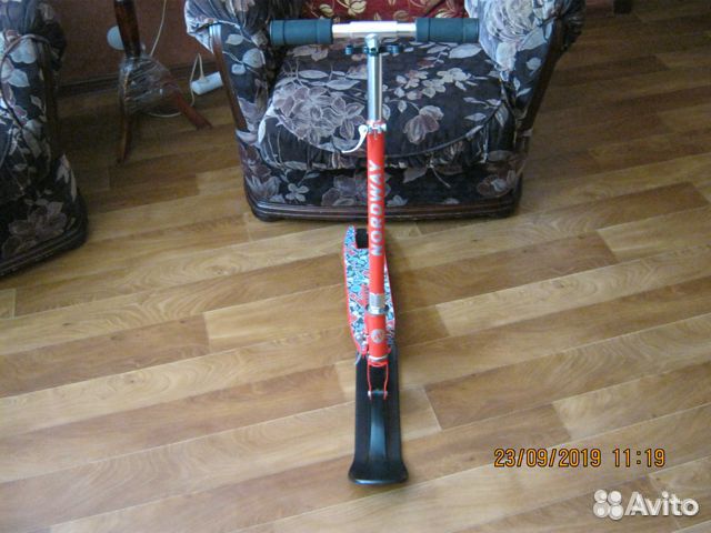 Зимний самокат