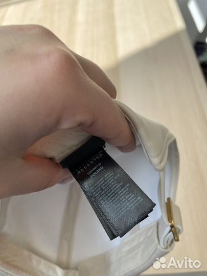 Кепка кожаная женская