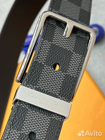 Мужской кожаный ремень Louis Vuitton