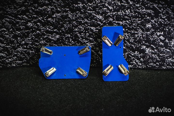 Накладки на педали, АКПП, 321, синие