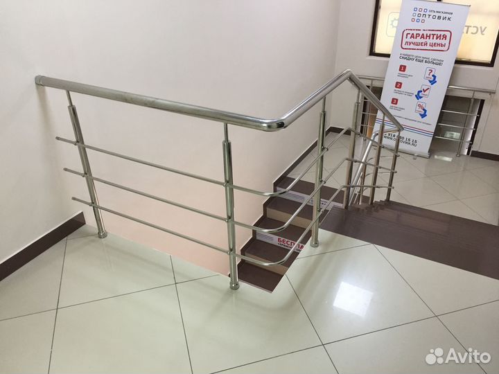 Перила из нержавейки / Ограждения из нержавейки