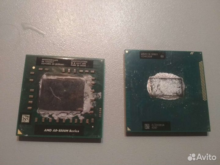 Intel Core i3-380M / а8-5500m / Intel P6200