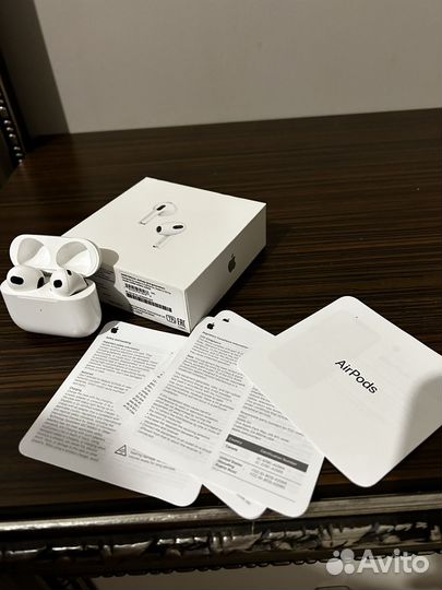 Беспроводные наушники apple airpods 3
