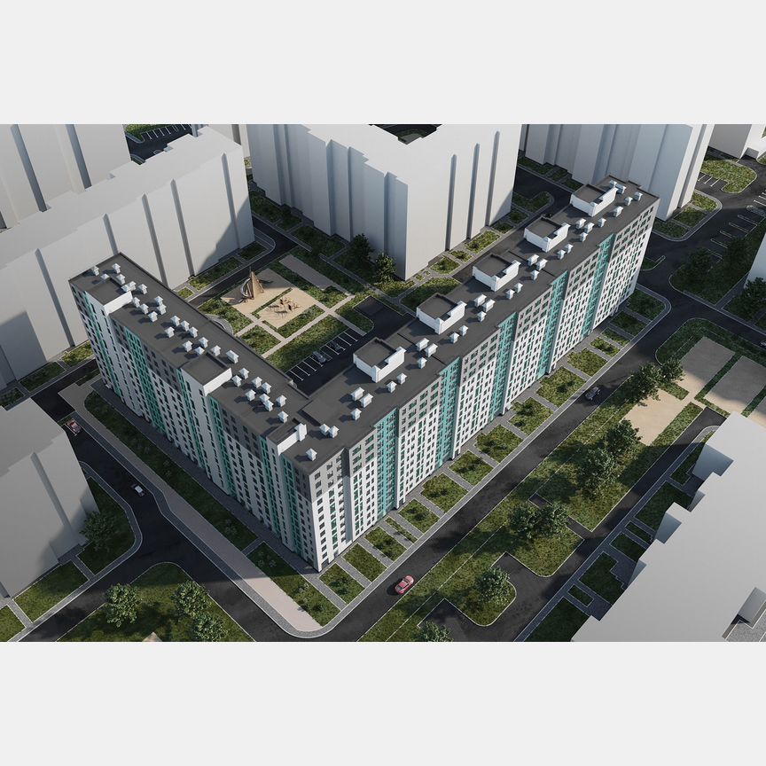 1-к. квартира, 34 м², 2/12 эт.