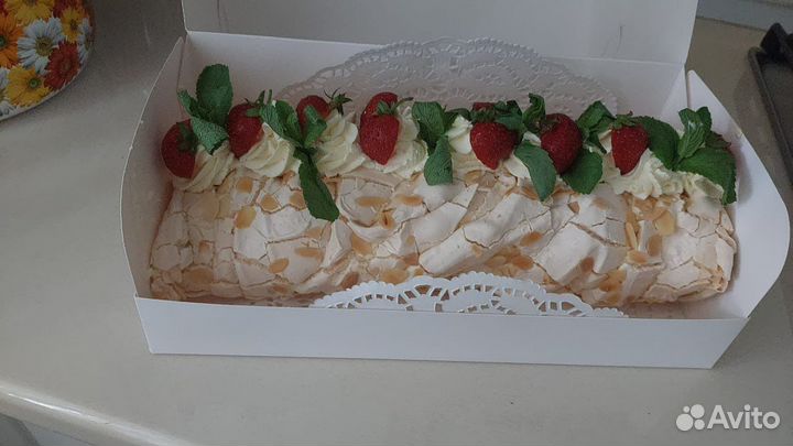 Меренговые рулеты