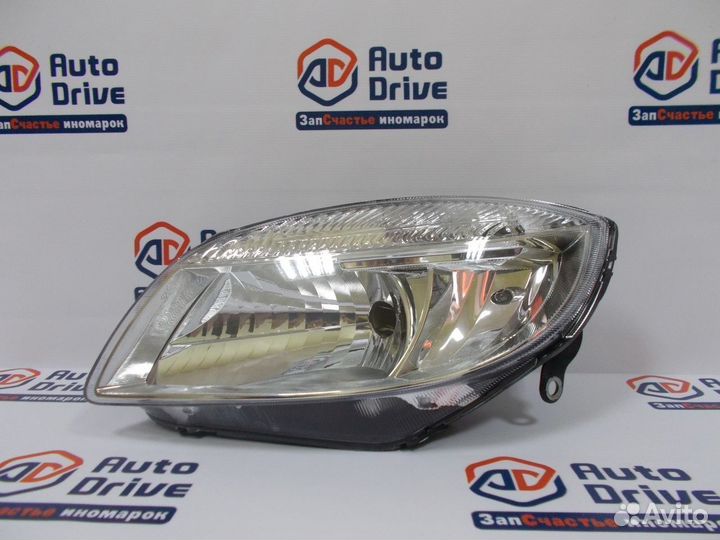 Фара левая Шкода Фабия 2 07-10