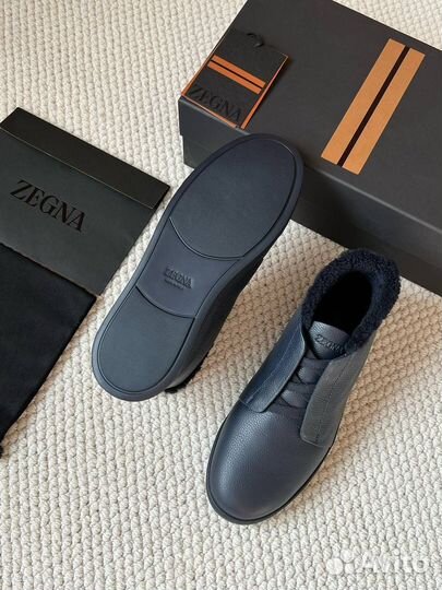 Кеды мужские с мехом Zegna 39-46