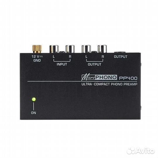 Фонокорректор Behringer PP 400 microphono и Приемн