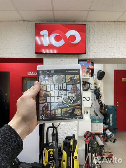 Диск на ps3 GTA5